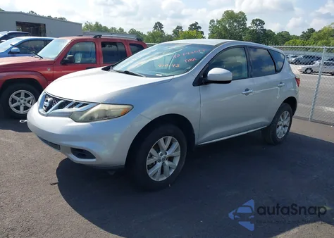 2014 Nissan Murano Le/S/Sl/Sv z USA, uszkodzony, nr VIN JN8AZ1MU2EW410143